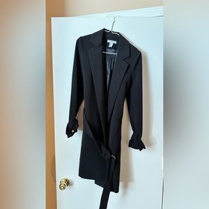 H&M Black Trench Coat
